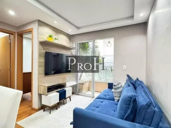 Apartamento com 2 Quartos à Venda, 51 m² em Utinga - Santo André