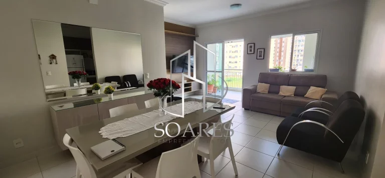 Imagem Parque Jardins - Amplo apartamento de 3/4 com 96 M sendo 2 suítes