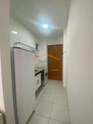 Imagem Apartamento estilo Studio, sala com dormitório integrado, cozinha, sacada, banheiro, 1 vaga de gara...