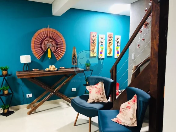 Imagem Cobertura Duplex à venda em Ubatuba-SP: 4 quartos, 4 suítes, 1 sala, 5 banheiros, 1 vaga, 152m² no Centro!