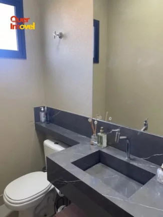 Imagem Imperdível Casa em Condomínio à Venda em Ribeirão Preto-SP, Residencial Alto do Castelo - 3 quartos, 3 suítes, 1 sala, 5 banheiros, 2 vagas, 190m².