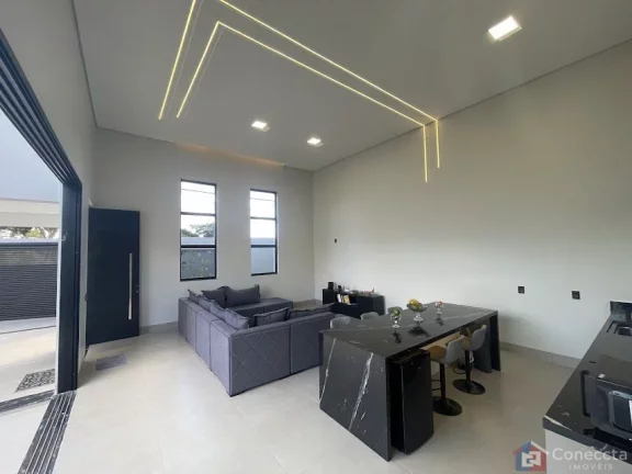 Imagem Casa de Alto Padrão à Venda em Patos de Minas – 3 Quartos, 2 Suítes, Vista para Reserva e Automação Completa