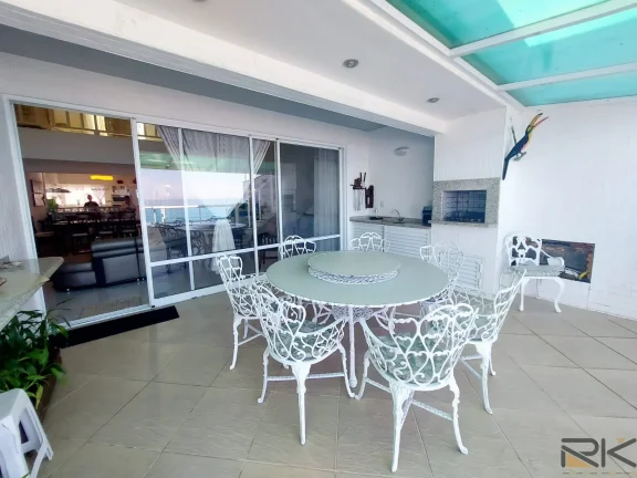 Imagem Apartamento cobertura duplex frente mar com 4 dormitórios, 310 m²