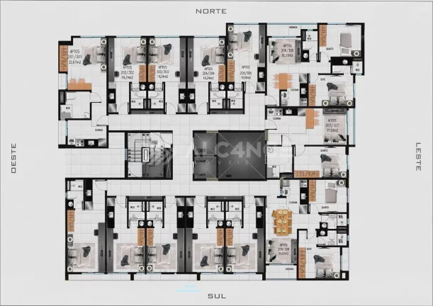 Imagem Flat - 19,21 m² - Bessa, João Pessoa/PB