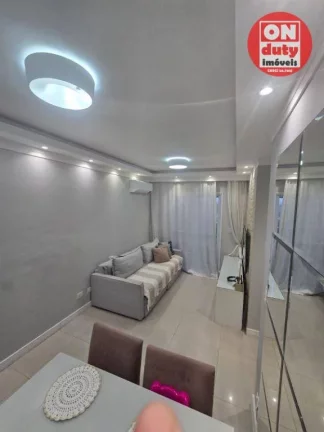 Imagem Apartamento com 2 dormitórios à venda, 59 m² por R$ 550.000,00 - Vila Matias - Santos/SP