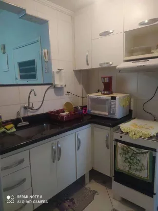 Imagem Apartamento com 1 dormitório na orla da praia, à venda, 57 m² por R$ 370.000 - Aparecida - Santos/SP