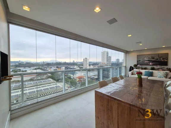 Imagem Apartamento à venda na Vila Leopoldina São Paulo SP com 3 suítes, escritório, 2 vagas de garagem e 142m²