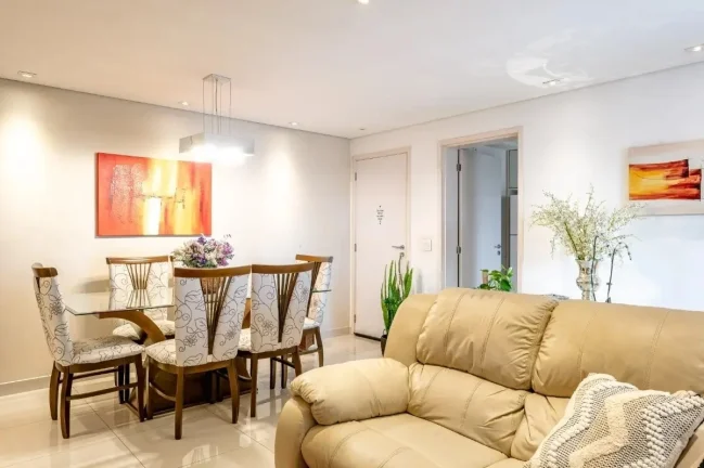 Imagem Apartamento 61M², 2Q, 1 Suíte, 2 Banheiros, 1 Vaga, Varanda Gourmet, Academia, Piscina, Churrascaria, Salão de Festas e Jogos, Playground, Depósito.