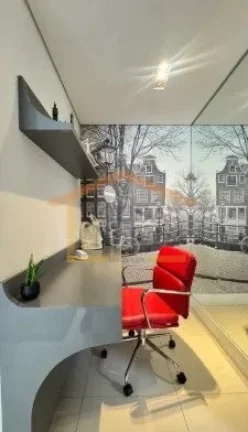 Imagem Apartamento com 133 m², com 3 dormitórios, sendo 3 suítes, 4 banheiros e 2 vagas de garagem. Imó...