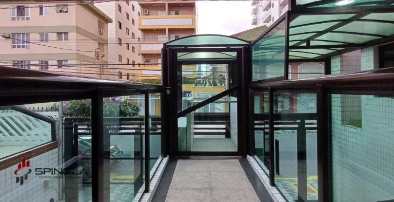 Imagem Apartamento com 1 dormitório à venda, 50 m² por R$ 310.000,00 - Vila Guilhermina - Praia Grande/SP