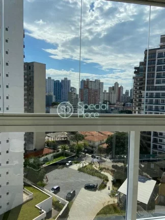 Imagem Apartamento/Studio com 50m², ao lado do Metrô Vila Madalena. Sala com varanda, 01 suíte e 01 vaga...