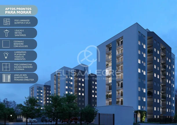 Imagem Residencial Capri - Apartamentos na Campina, São Leopoldo