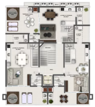 Imagem Riviera Residence - Apartamento à venda no bairro Bombinhas - Bombinhas/SC