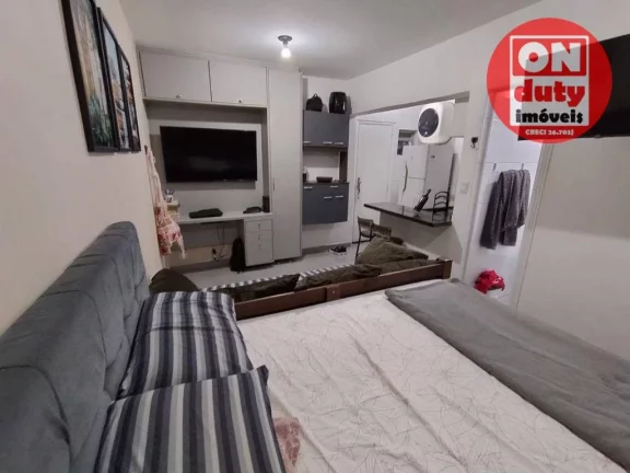 Imagem Kitnet à venda, 34 m² por R$ 310.000,00 - Ponta da Praia - Santos/SP