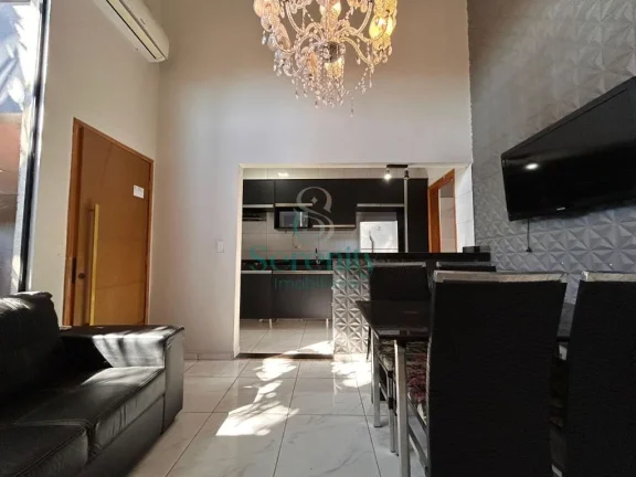 Imagem Casa Mobiliada para alugar no Jardim Tókio - 3 dormitórios - 1 suíte – 1 vaga - R$ 3.500,00/mês - Jardim Tókio - Londrina/PR
