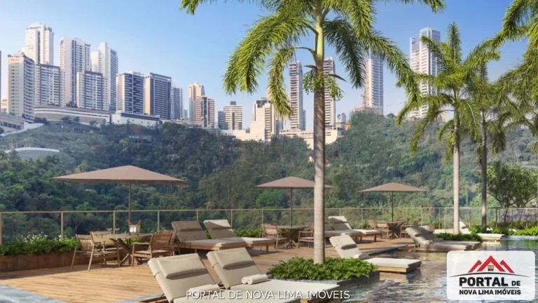 Imagem Apartamentos de 3 quartos a venda no Vale do Sereno, 128 m² 1 Suíte com Closet e 2 semi-suítes, sala com varanda e lavabo, ampla cozinha