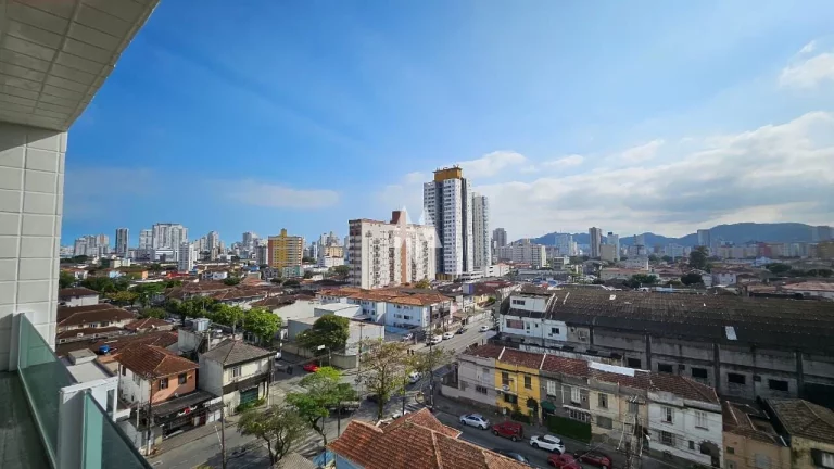 Imagem Apartamento com 2 dormitórios, NOVO, em condomínio com lazer, em Santos.