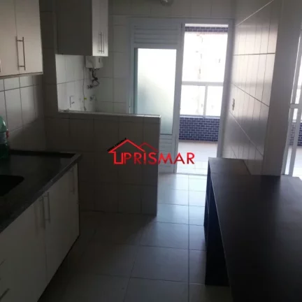 Imagem Apartamento no Itarare com vista lateral para o mar 1 vaga