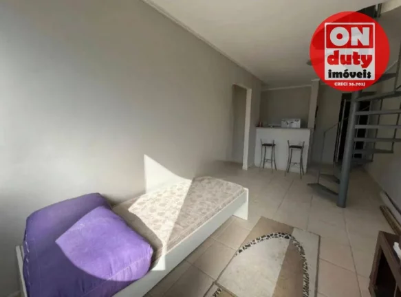Imagem Cobertura com 2 quartos, 108 m² - venda por R$ 477.000 ou aluguel por R$ 5.260/mês - José Menino - Santos/SP