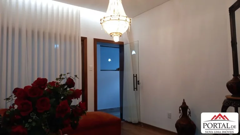 Imagem Casa para alugar, 3 quartos, fino acabamento, garagem para 3 carros