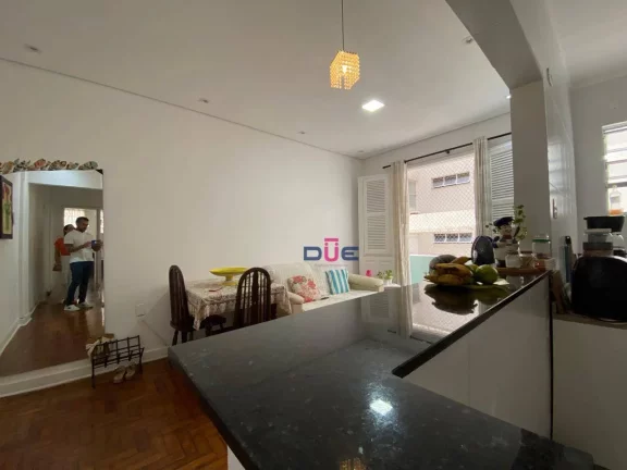 Imagem Apartamento com 2 dormitórios à venda, 79 m² por R$ 410.000,00 - Boqueirão - Santos/SP