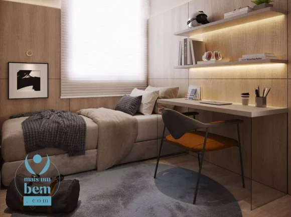 Imagem Apartamento com 2 quartos à venda, 55 m² por R$ 615.342 - Centro - Curitiba/PR