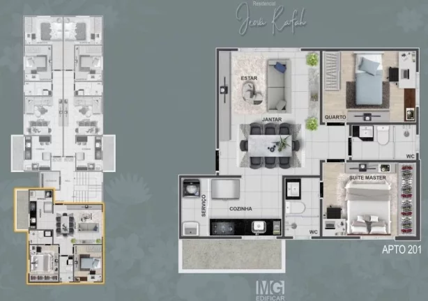 Imagem Apartamento Cobertura Duplex em Belo Horizonte