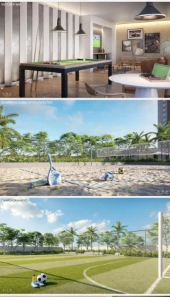 Imagem Apartamento para Venda em Rio de Janeiro, Barra Olimpica, 2 dormitórios, 1 suíte, 2 banheiros, 1 vaga
