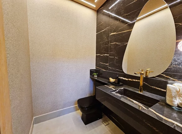 Imagem Casa de luxo à venda na Riviera de São Lourenço Módulo 12: 6 quartos, 6 suítes, 3 salas e 440m² de área!