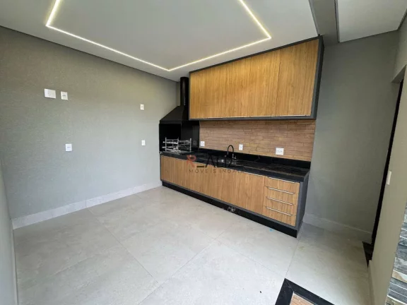 Imagem Casa com piscina e 3 dormitórios à venda, 136 m² por R$ 1.290.000 - Condomínio Fechado - Indaiatuba/SP