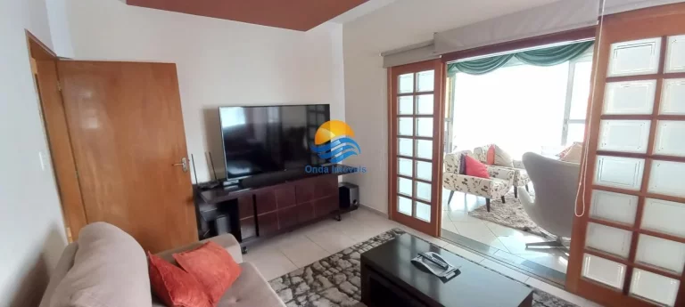 Imagem Lindo apartamento a venda em Santos na Aparecida Vista mar