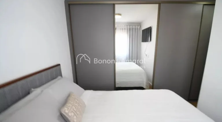 Imagem Apartamento andar alto, sol da manhã e excelente padrão de acabamento

Apartamento em torre única...