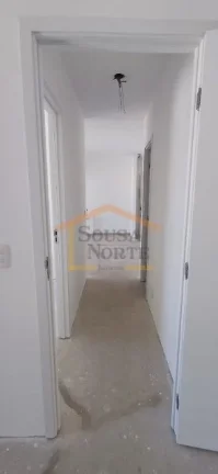 Imagem Apartamento novo, 2 dormitÃ³rios, sendo 1 suÃ­te, sala 2 ambientes, sacada, cozinha, Ã¡rea de serviÃ...