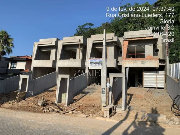 Imagem Casa Geminada com 3 quartos à Venda, Glória - Joinville