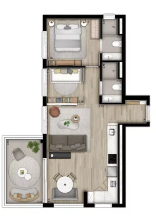 Imagem APARTAMENTO RESIDENCIAL em São Paulo - SP, Sumaré