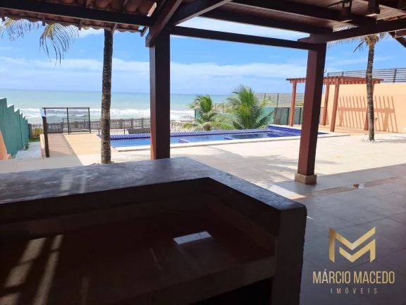 Imagem Casa pé na areia com 4 suítes à venda, 225 m² por R$ 2.700.000 - Taíba - São Gonçalo do Amarante/CE