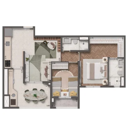 Imagem Living Grand Village Freguesia do Ó