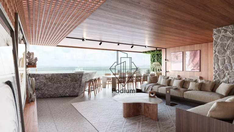 Imagem Apartamentos pé na areia e vista panorâmica para Areia Vermelha na praia de Camboinha.- AP1558