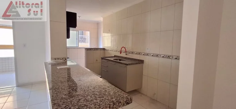 Imagem Apartamento à venda na Aviação, Praia Grande-SP: 2 quartos, 1 suíte, 1 sala, 2 banheiros, 1 vaga - 76m². Venha conferir!
