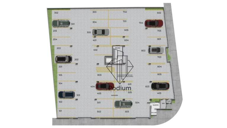 Imagem Apartamentos com varanda/sacada a 362 metros da praia de ponta de Campina. -AP1554.