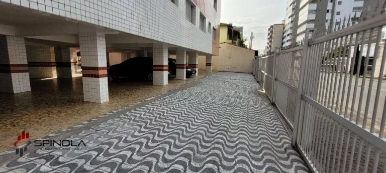 Imagem Apartamento com 1 dormitório à venda, 39 m² por R$ 229.000,00 - Mirim - Praia Grande/SP