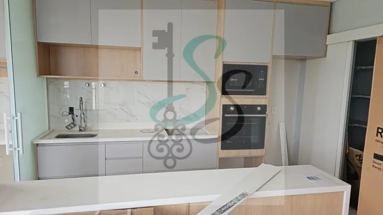 Imagem Venda de Apartamento no Swiss Park, Campinas Lindo apartamento com 3 dormitórios sendo 1 suíte, sala com cozinha integrada, área privativa frontal e