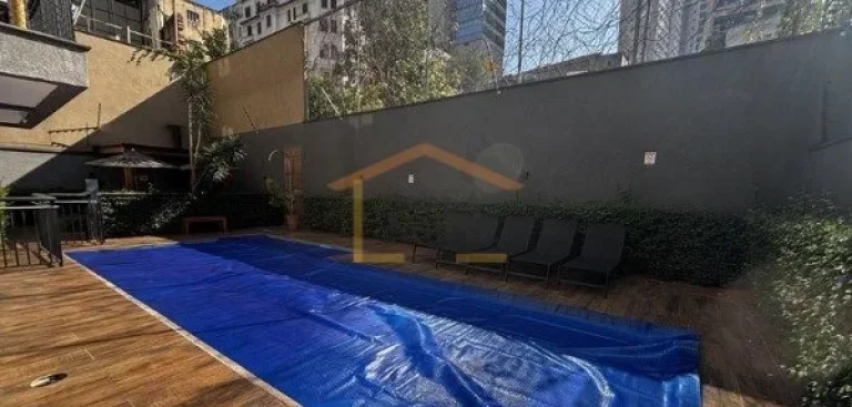Imagem Apartamento de 29 m², totalmente mobiliado e decorado, entregue no modelo ?porteira fechada?. Conta...