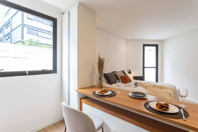 Imagem Apartamento Moema Pássaros - 34M², 1 Dorm, 1 Vaga, Lazer Completo.