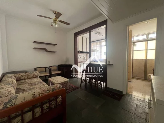 Imagem Apartamento com 1 dormitório à venda, 50 m² por R$ 460.000,00 - Gonzaga - Santos/SP