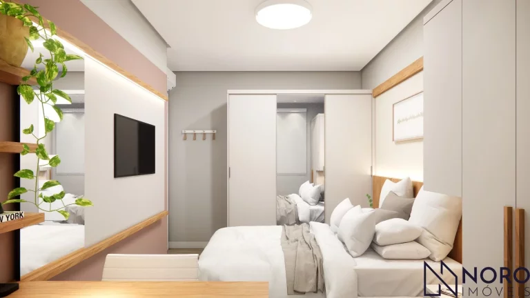 Imagem Apartamento 1 Dormitório e Sacada Gourmet em Camobi - Ed. Esperanto