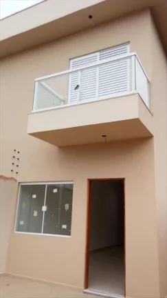 Imagem Sobrado com 2 dorms, Balneário Tupy, Itanhaém - R$ 398 mil, Cod: 422