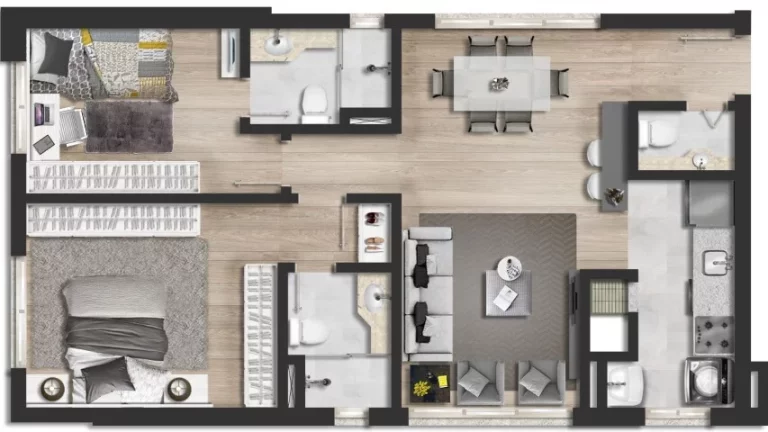 Imagem Apartamento com 2 Quartos à Venda, 84 m² em Mont Serrat - Porto Alegre