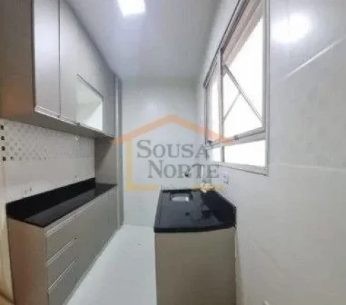Imagem Apartamento 1 dormitório, sala espaçosa para 2 ambientes (em L), cozinha, banheiro e área de serv...