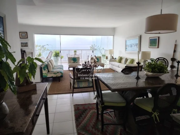 Imagem Imperdível oportunidade: Apartamento de luxo com 4 quartos e 4 suítes à venda em Guarujá-SP, no bairro Pitangueiras!